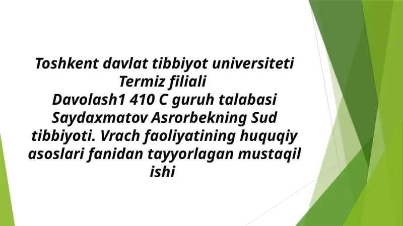 Asfiksiyaning turli variantlarida oʻlimning vujudga kelish mexanizmi