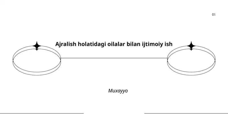 Ajralish holatidagi oilalar bilan ijtimoiy ish