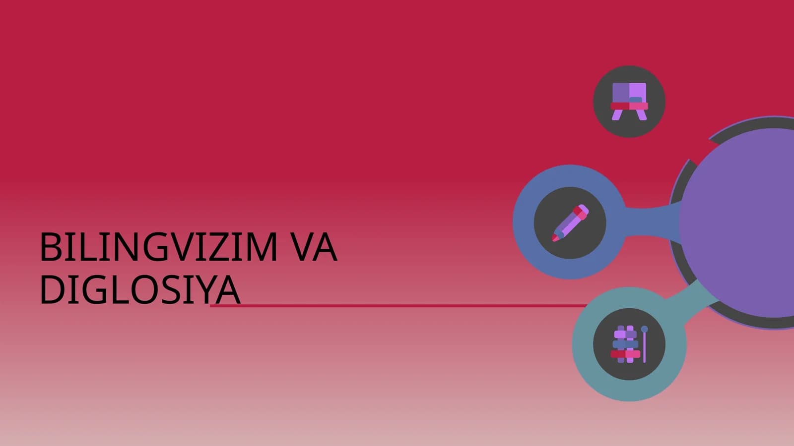 Bilingvizm va diglossiya