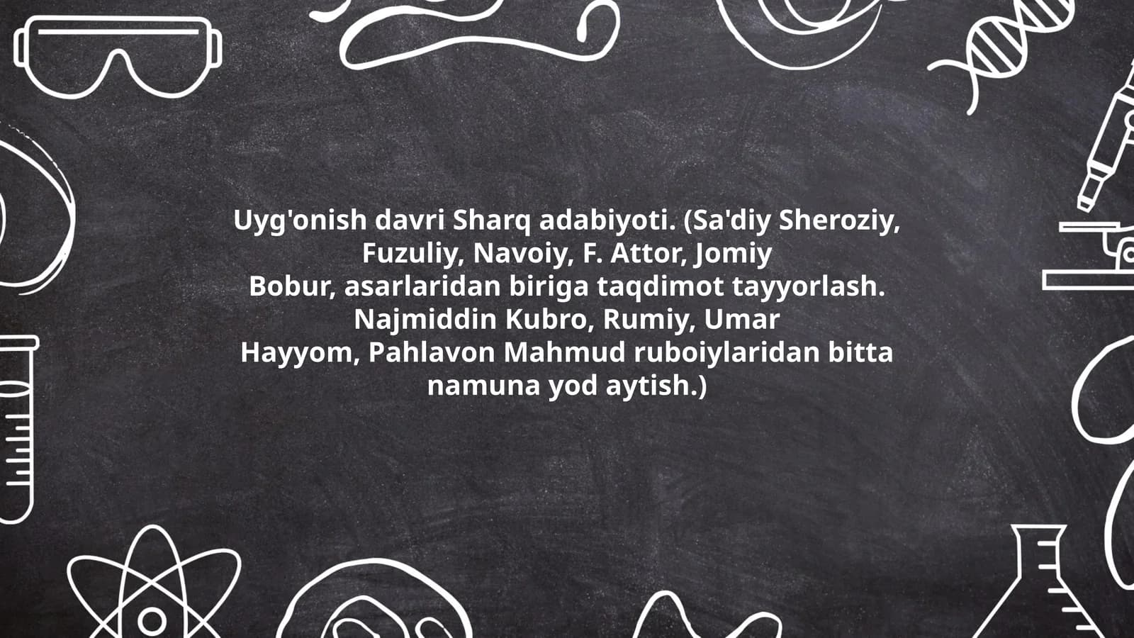 Uyg'onish davri Sharq adabiyoti