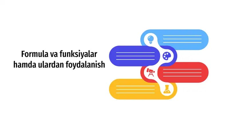 Formulalar va funksiyalar