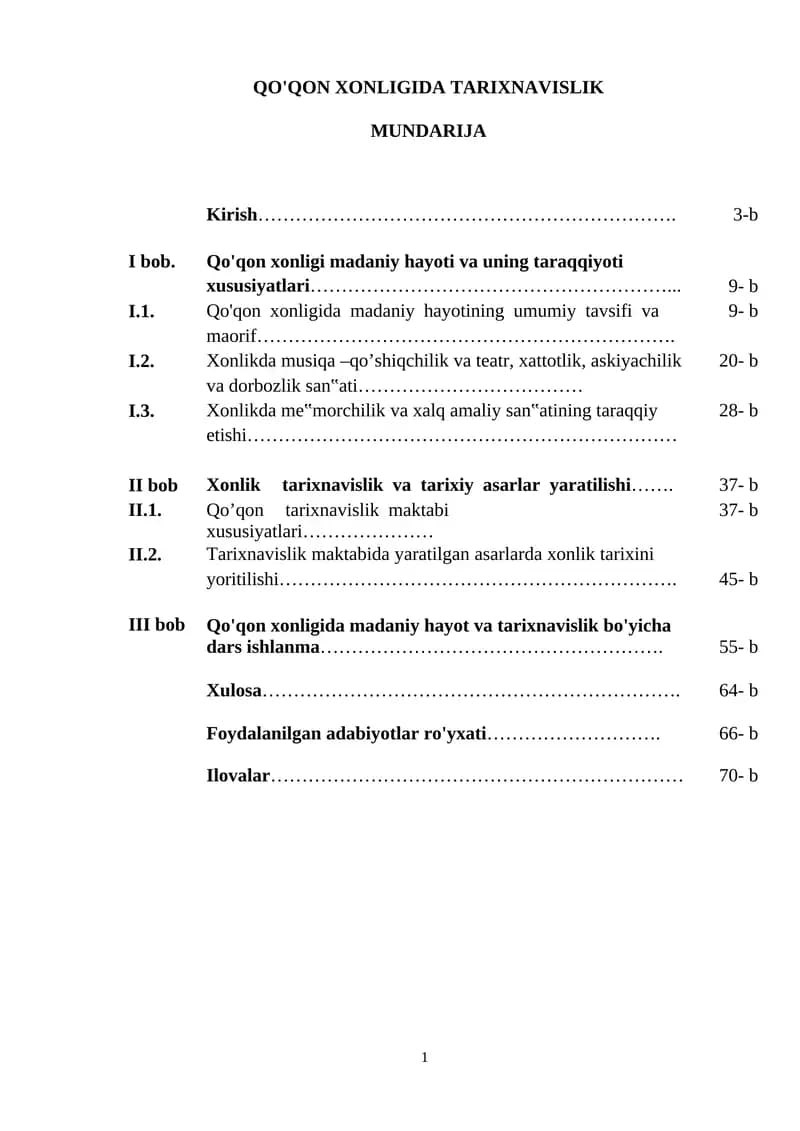 QO'QON XONLIGIDA TARIXNAVISLIK