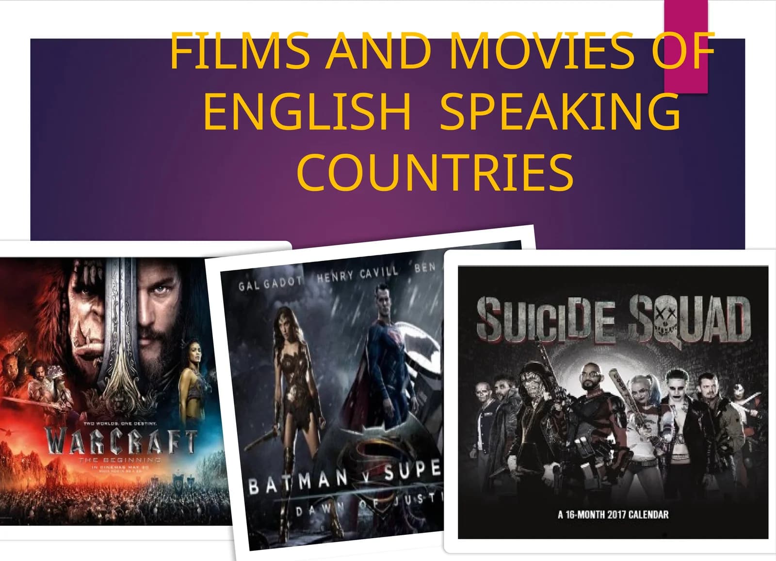 TOP TEN ENGLISH MOVIES