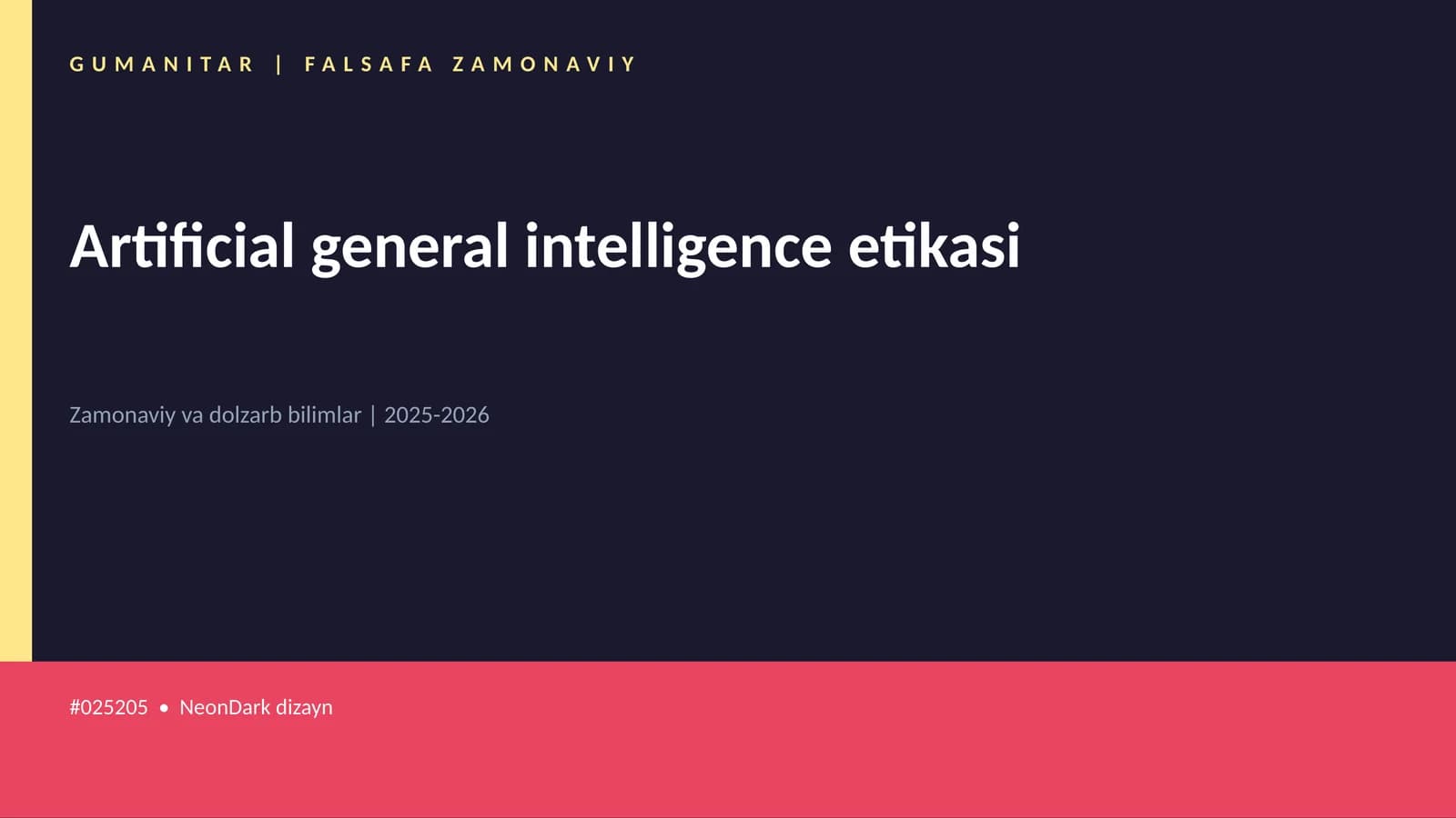 Artificial general intelligence etikasi