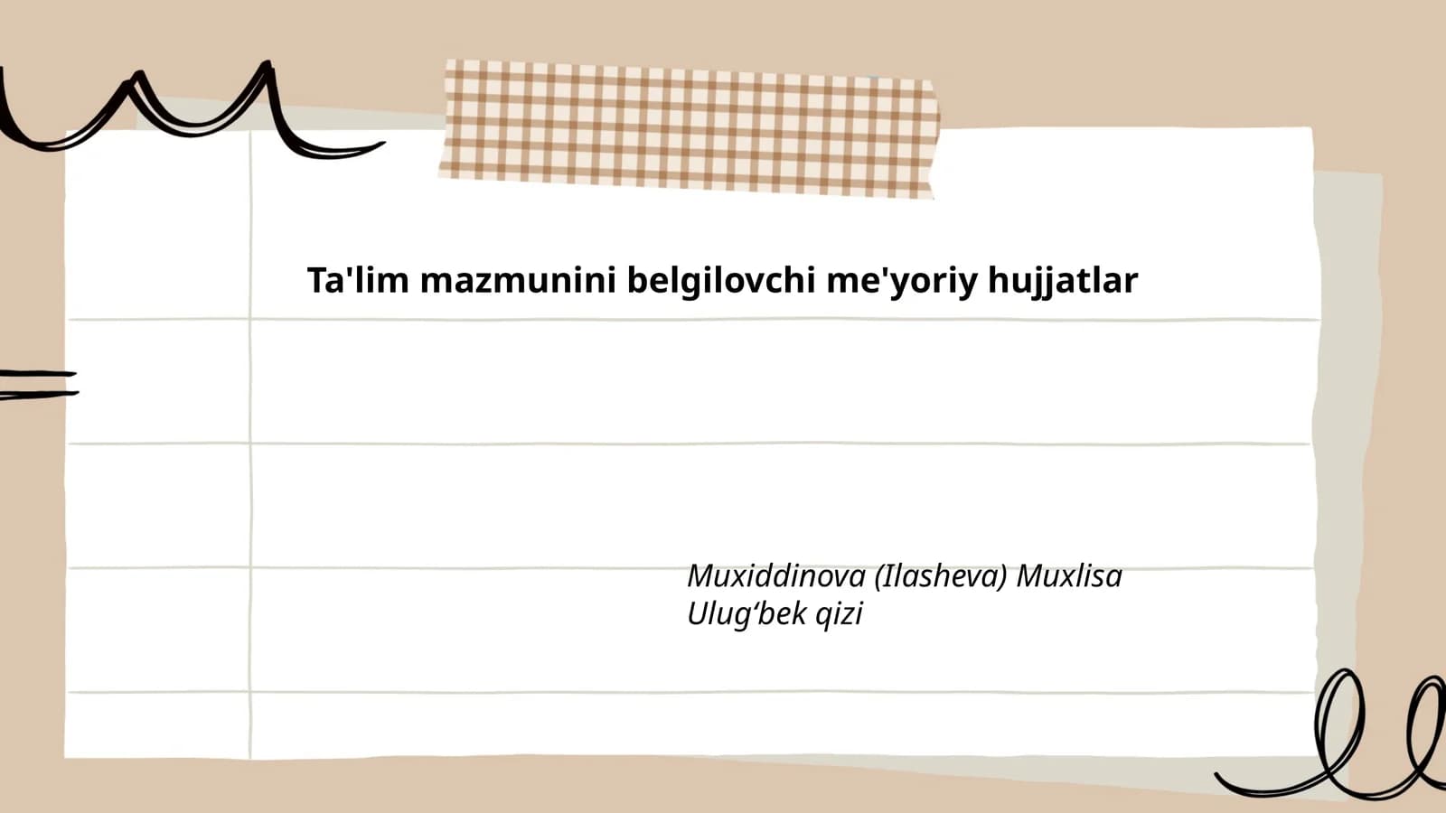 Davlat ta'lim standarti