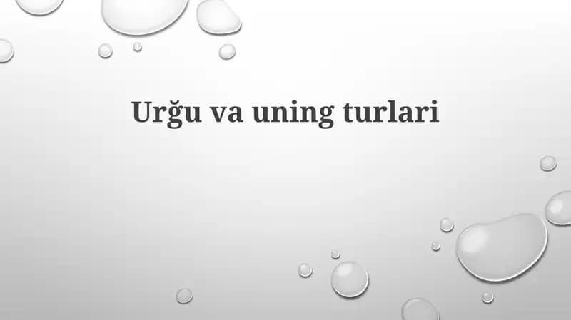 Urğuvauningturlari