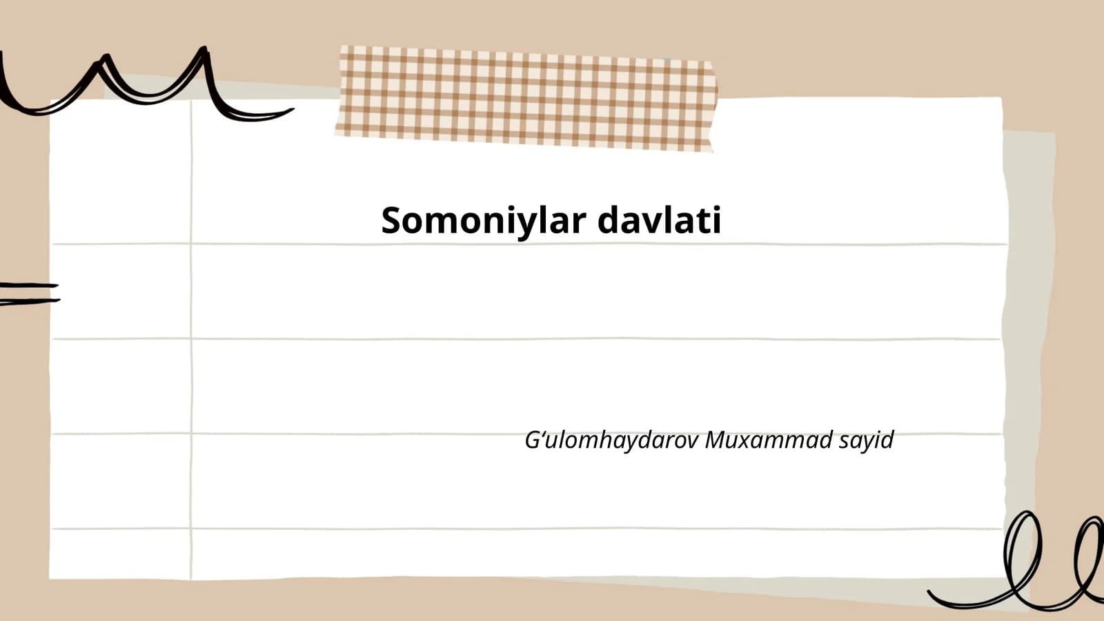Somoniylar davlati