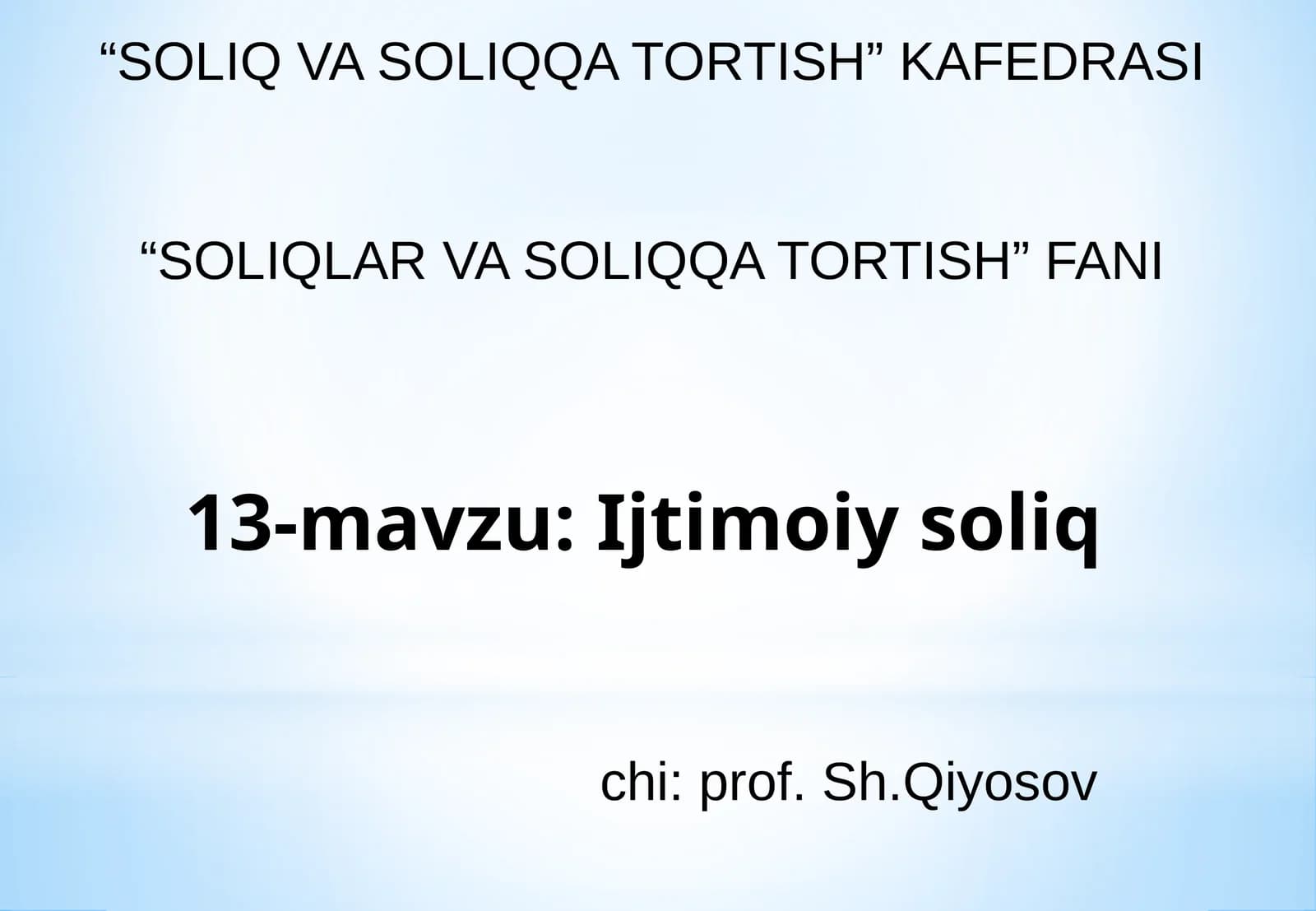 Ijtimoiy soliq