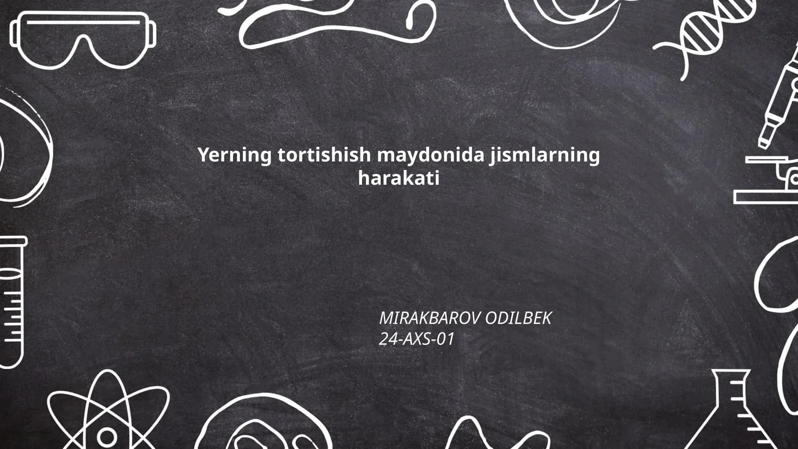 Gravitatsion maydonning asosiy xususiyatlar