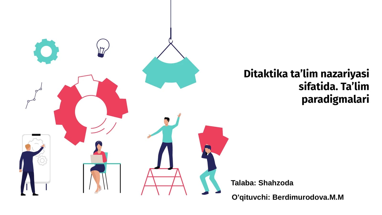 Ditaktika taʼlim nazariyasi sifatida. Taʼlim paradigmalari