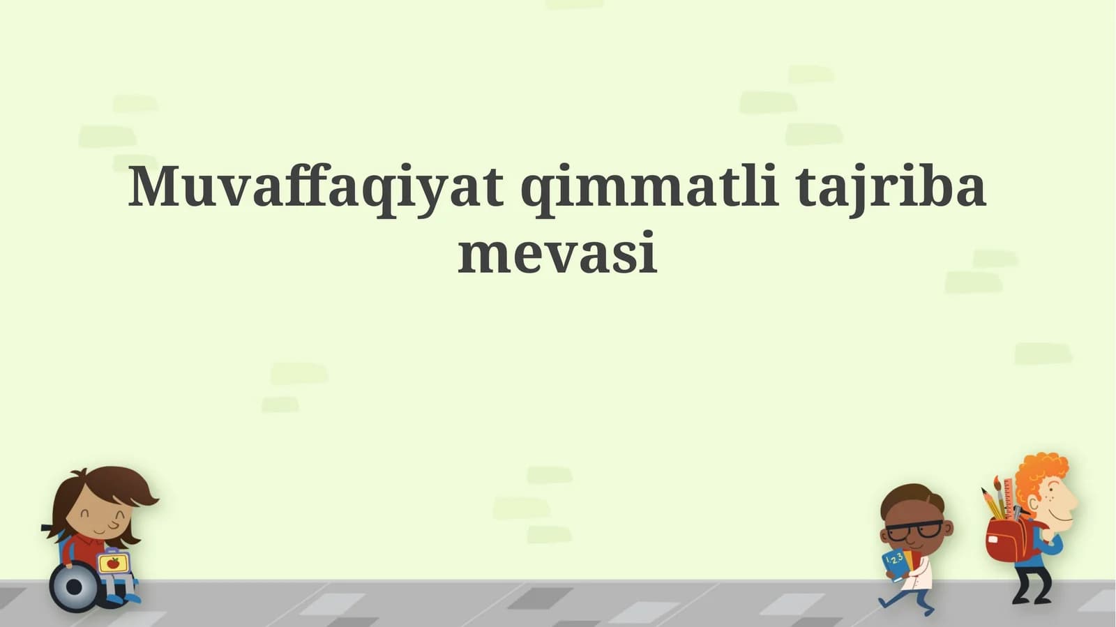 Muvaffaqiyatqimmatlitajribamevasi