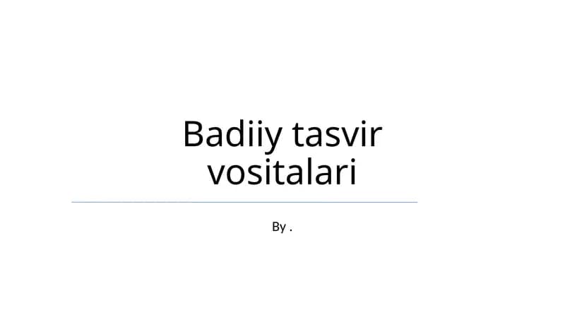 Majazi Tilshunoslik