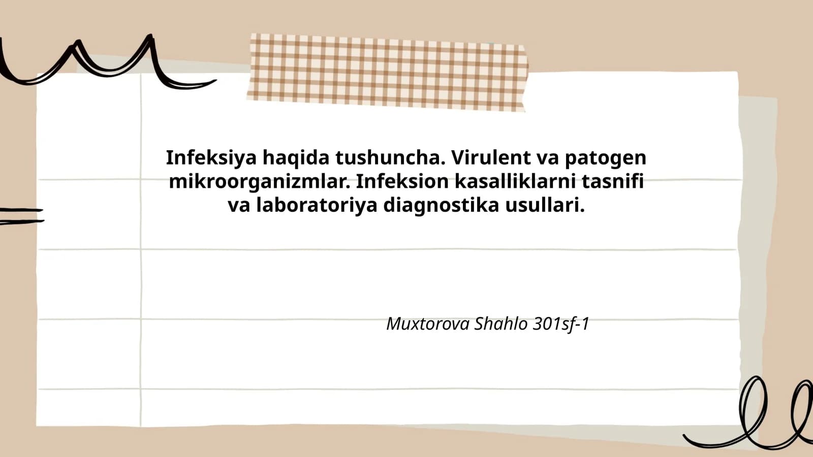 Muxtorova Shahlo 301sf-1