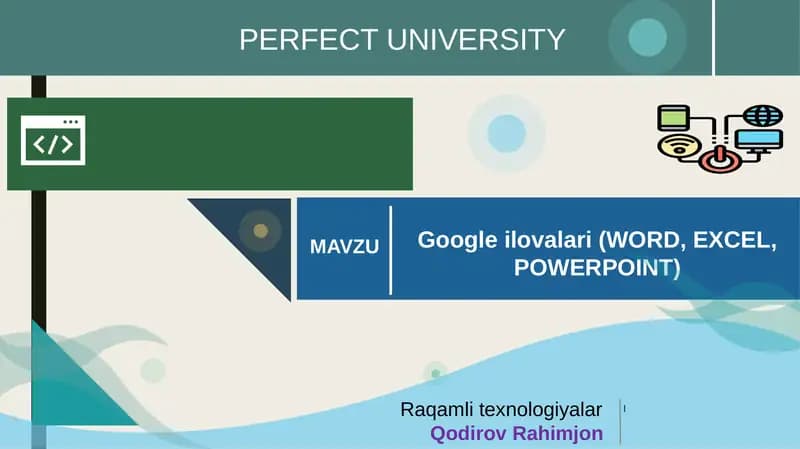 Raqamlitexnologiyalar