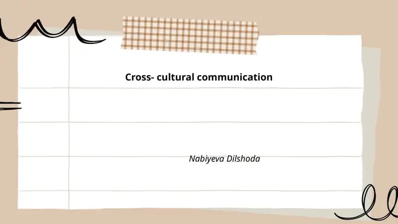 Cultural Dimensions Theory