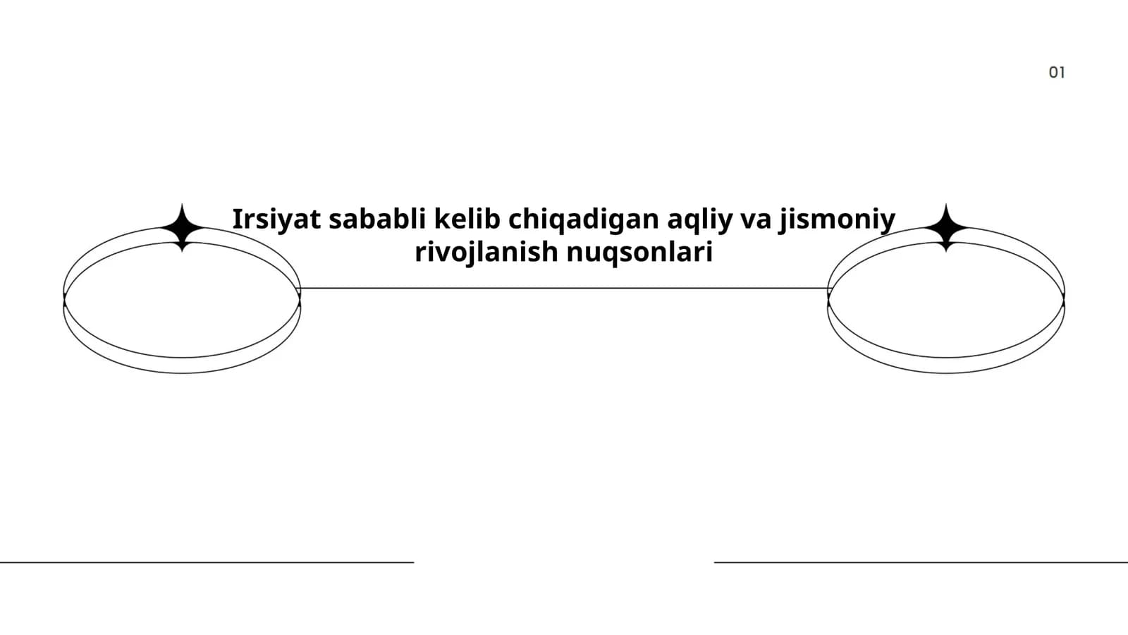 Irsiyat sababli kelib chiqadigan aqliy va jismoniy rivojlanish nuqsonlari