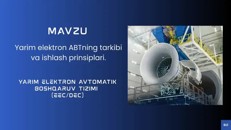Yarim elektron ABTning tarkibi va ishlash prinsiplari