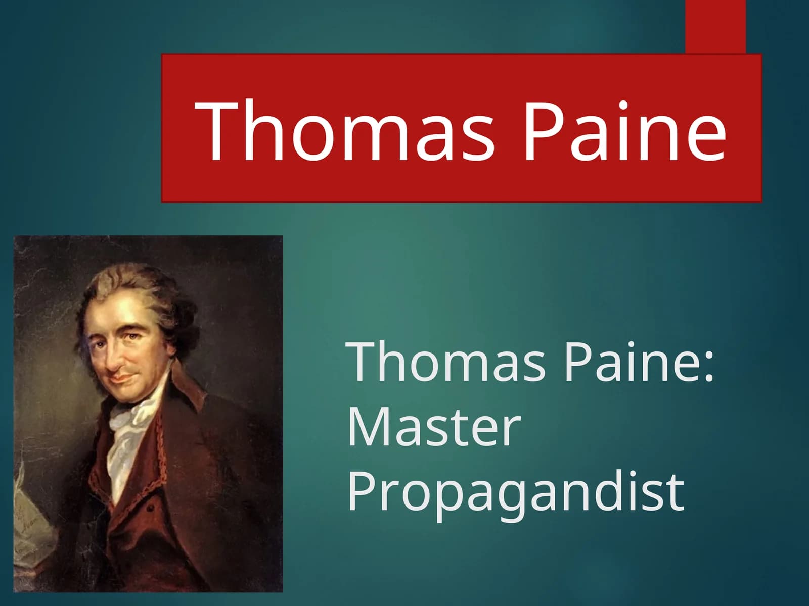 Thomas Paine