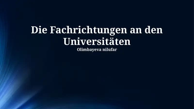 Ingenieurwissenschaften in Deutschland
