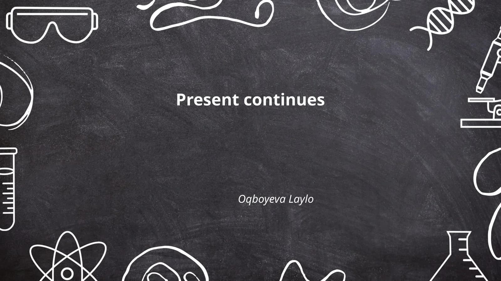Ongoing Actions in English