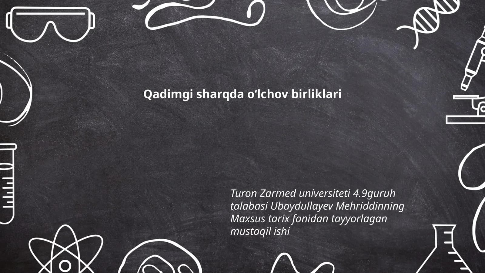 Qadimgi sharqda oʻlchov birliklari