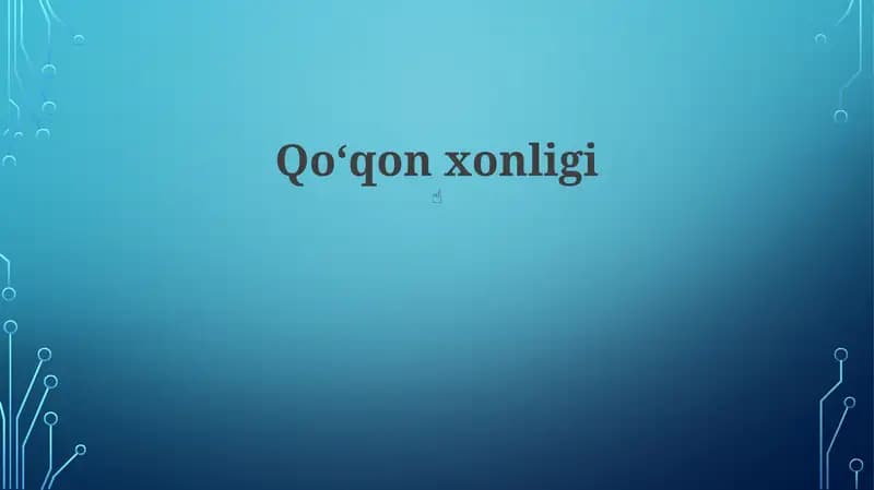 Qoʻqon xonligi