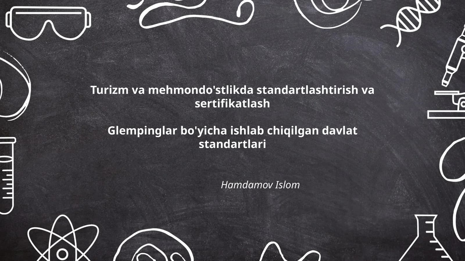 Glempinglar bo'yicha ishlab chiqilgan davlat standartlari