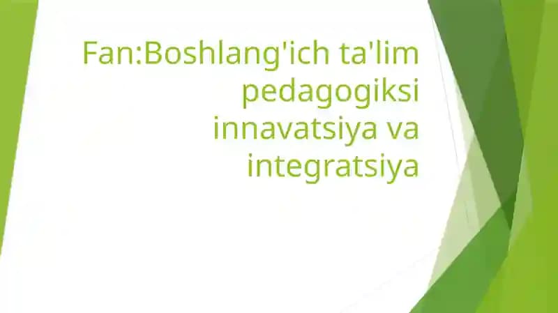 Bolalar tarbiya jamosi-yagona pedagogik jarayoning asosiy shakli
