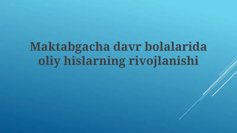 Oliy his-tuyg'ular