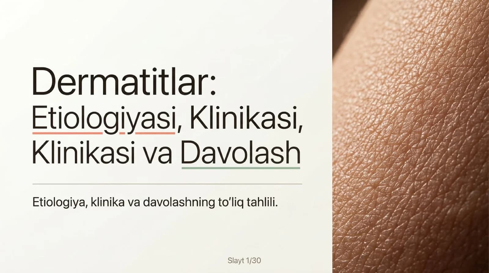 dermatitlar