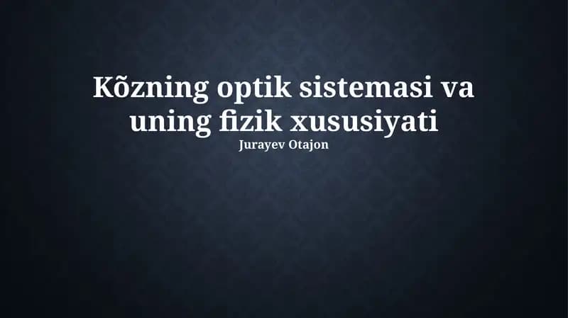 Mikroskop va teleskoplar