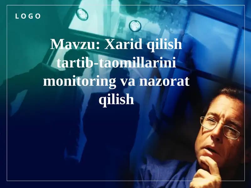 Xaridqilishtartib-taomillarinimonitoringvanazoratqilish
