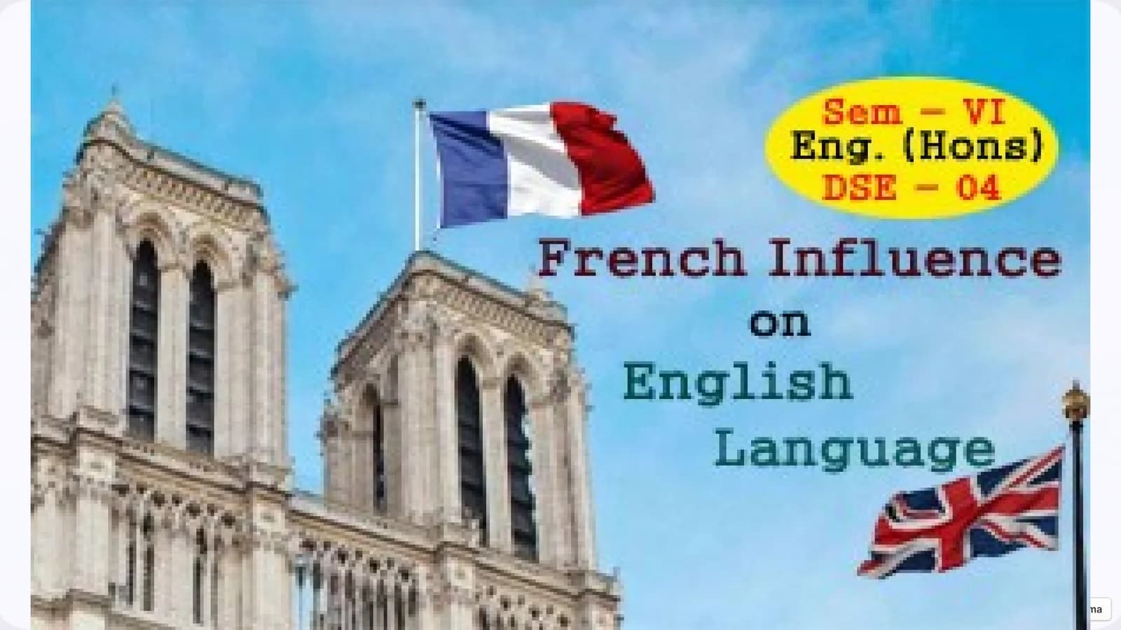 The Foreign French Influence on the Development of the English Language