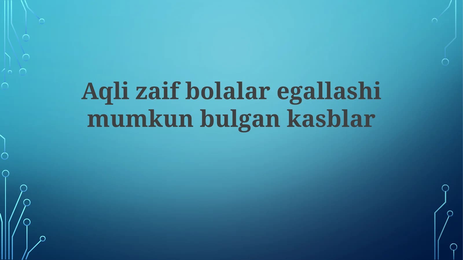 Muloqot va ijtimoiy ko'nikmalar treningi