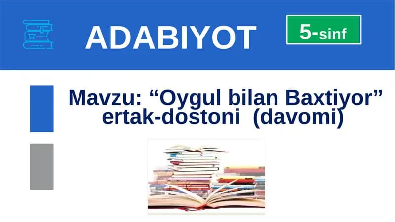 “OygulbilanBaxtiyor”ertak-dostoni(davomi)