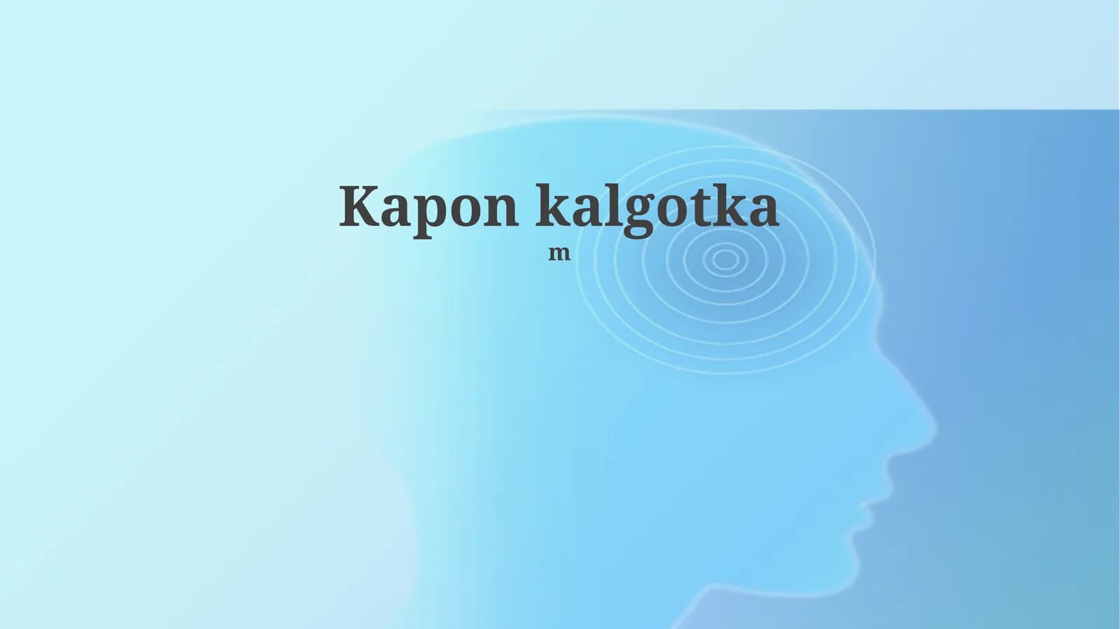 Kapon kalgotka