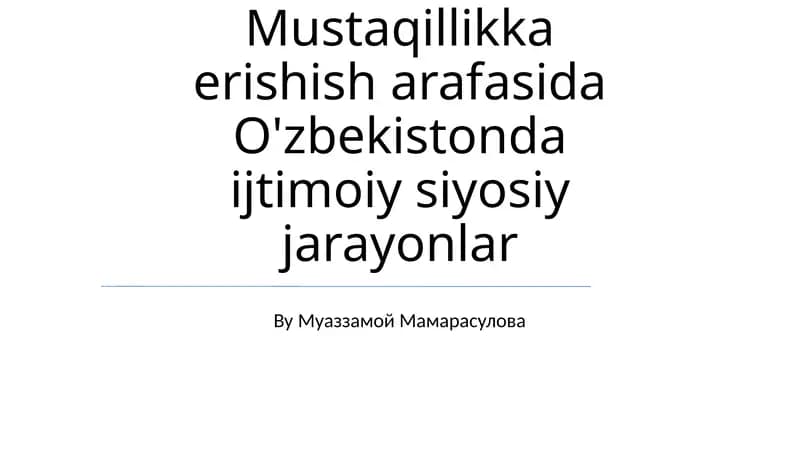 Sovet merosi va noroziliklar