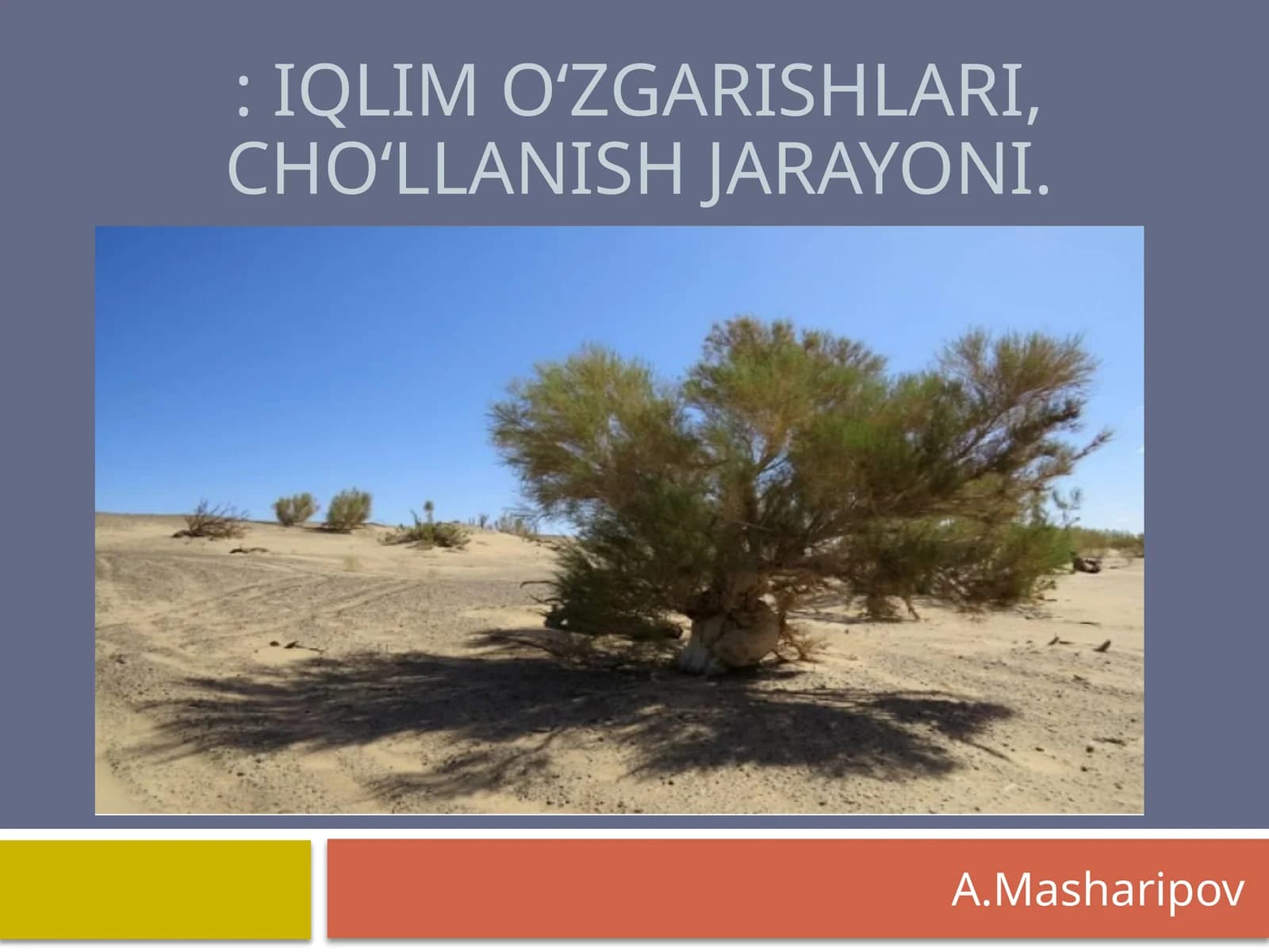 Cho‘llanish jarayoni