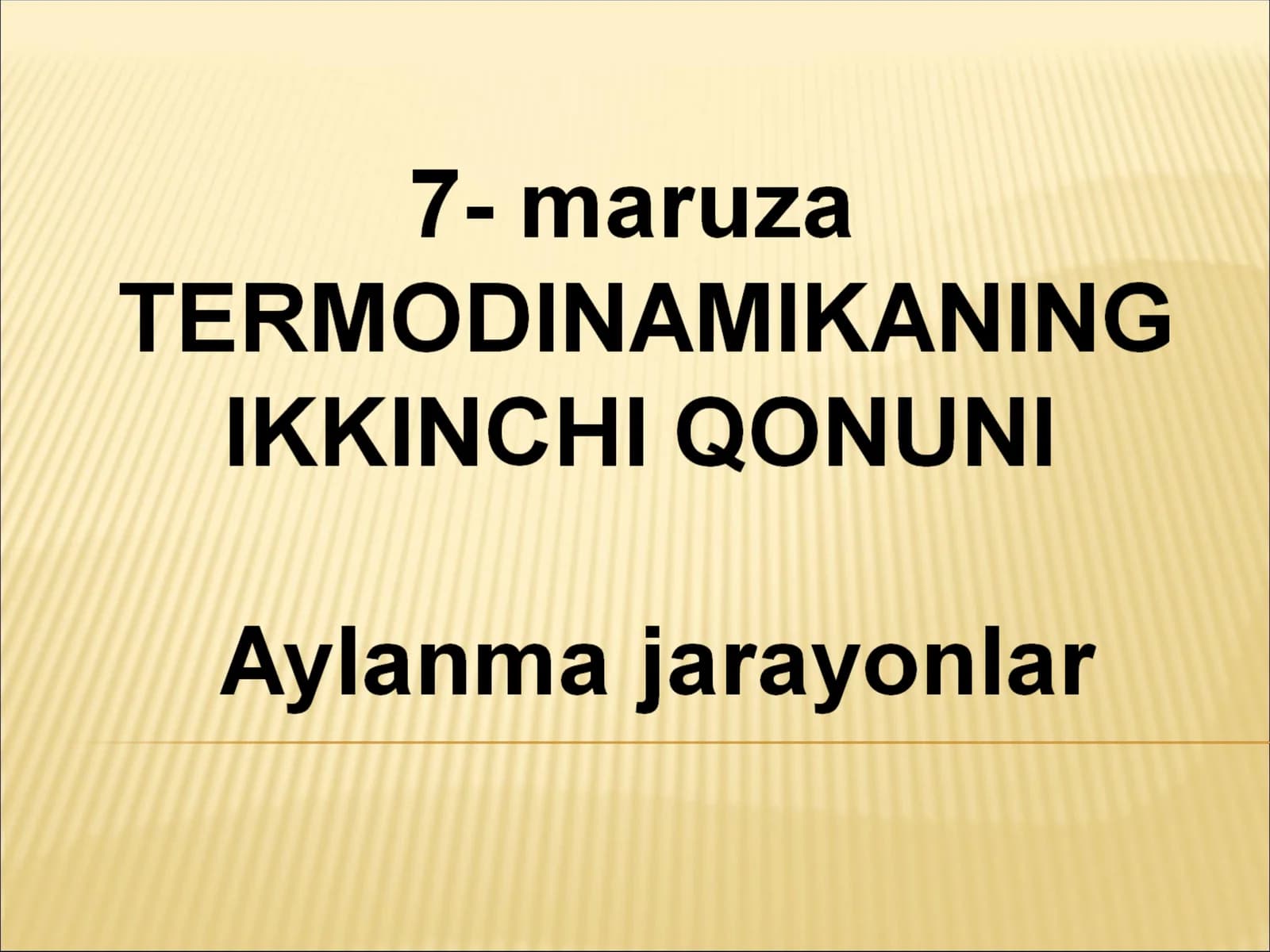 Aylanma jarayonlar