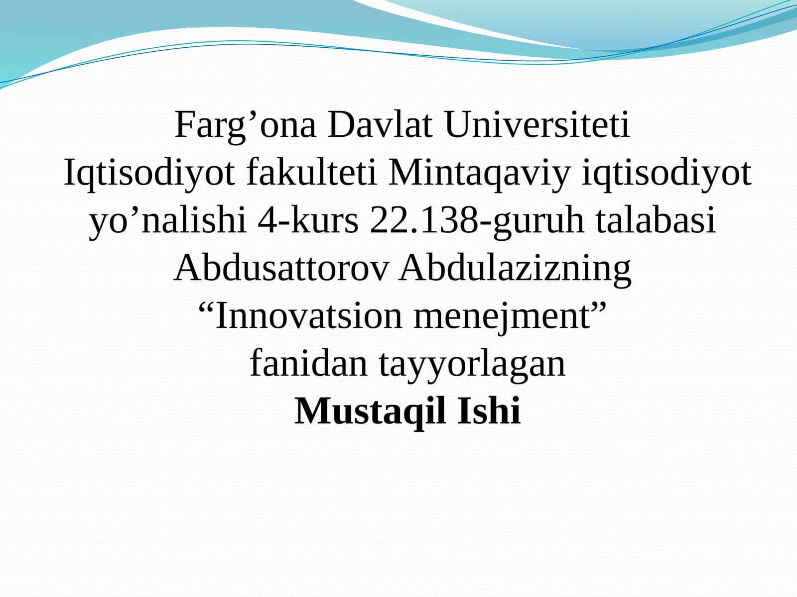 O’zbekiston dastartaplar: amaliy tajriba, muammolar va yechimlar