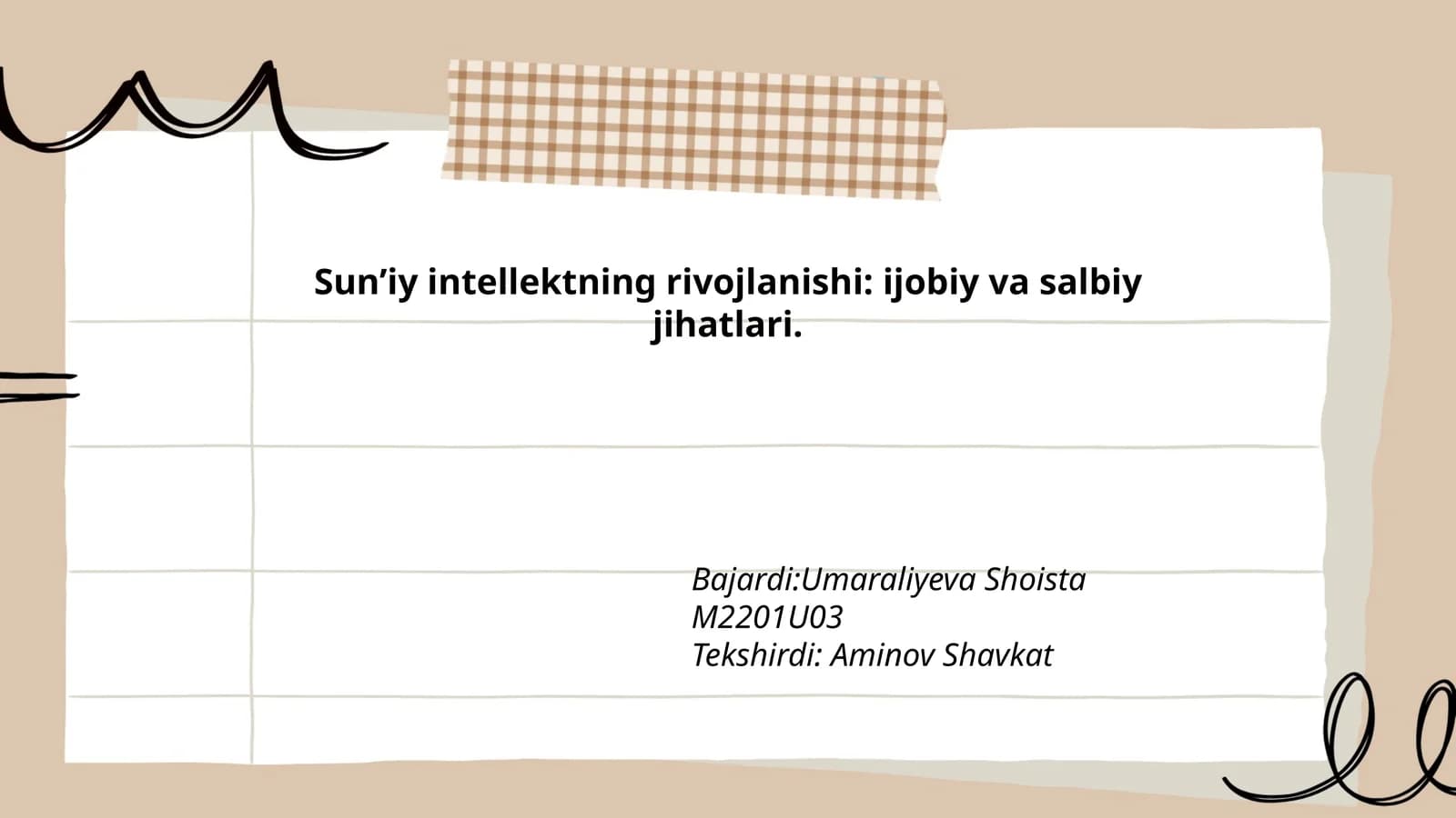 Sun'iy intellektning rivojlanishi: ijobiy va salbiy jihatlari