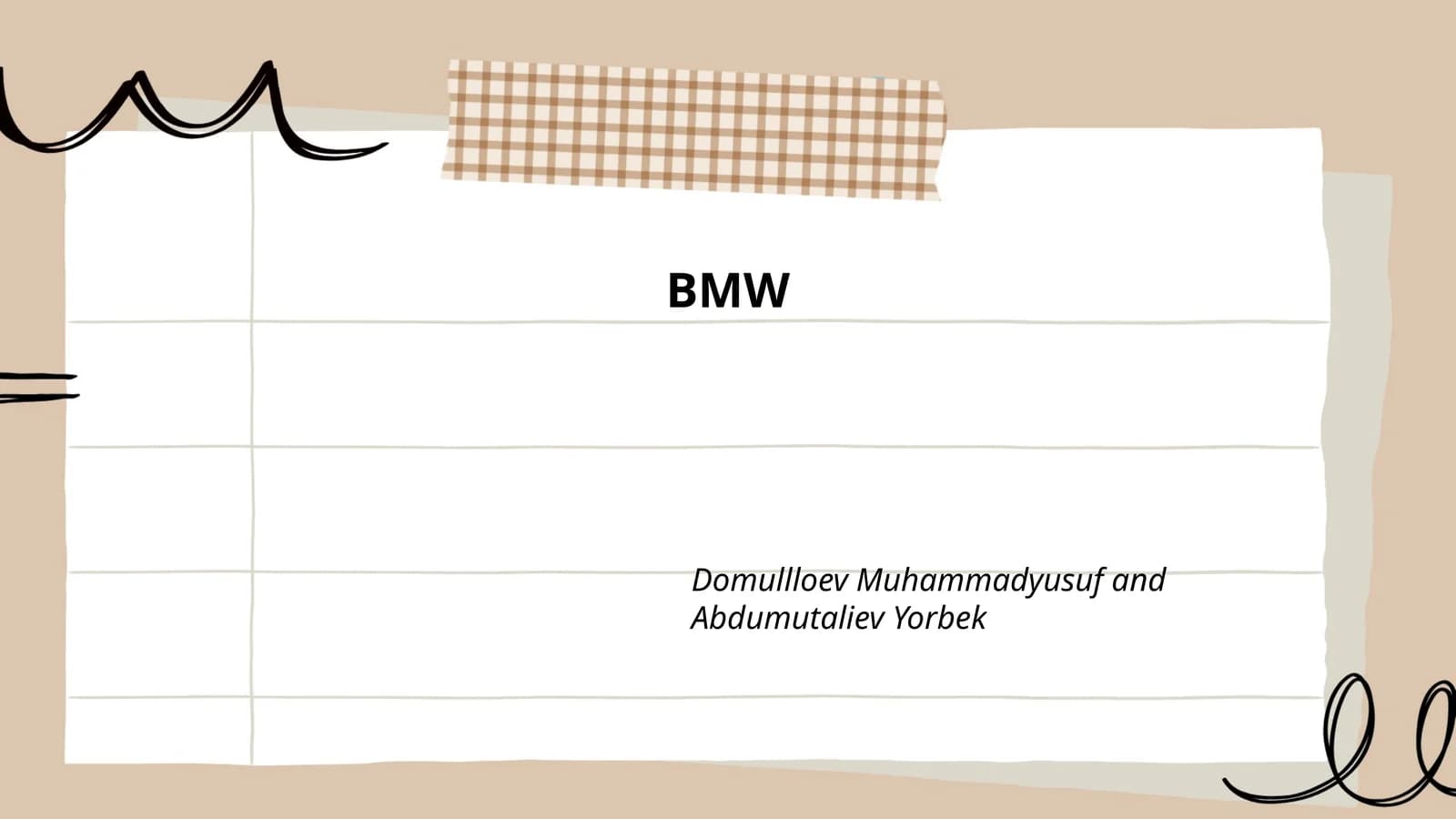 BMW