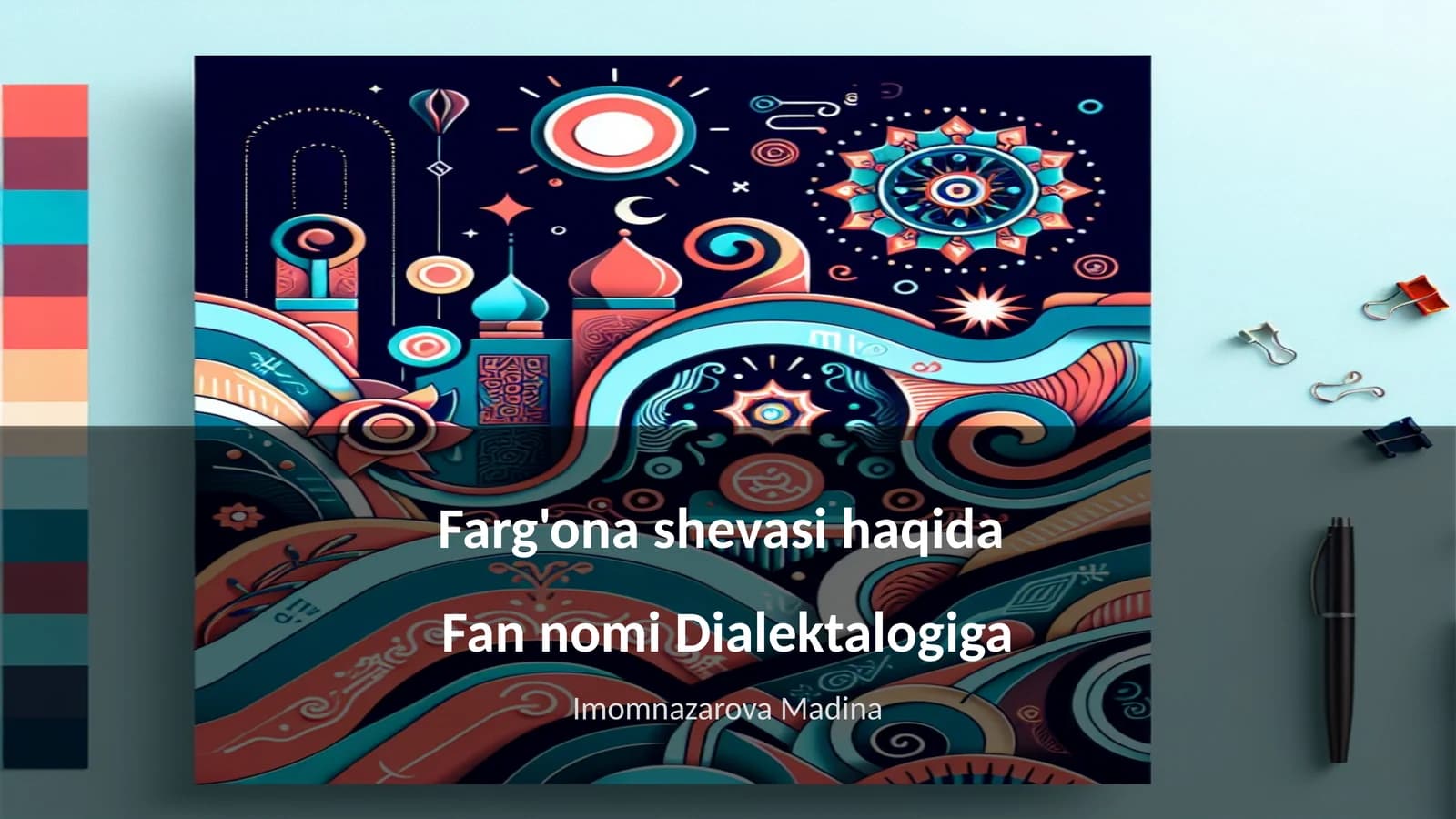 Farg'ona shevasi haqida