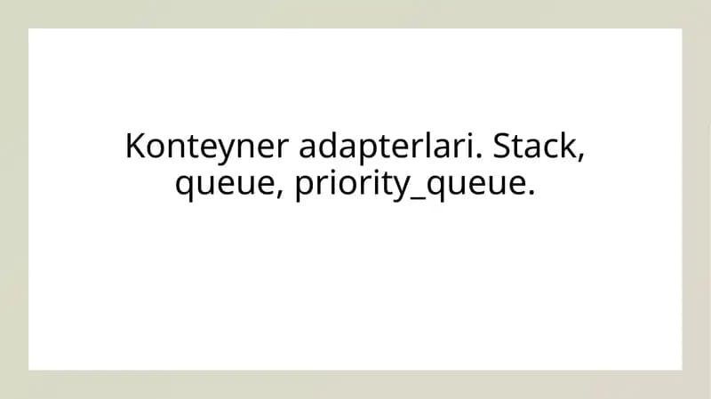 Konteyner adapterlari