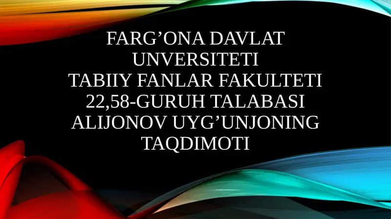 O’simliklarni suvalmashinuvi fiziologiyasi