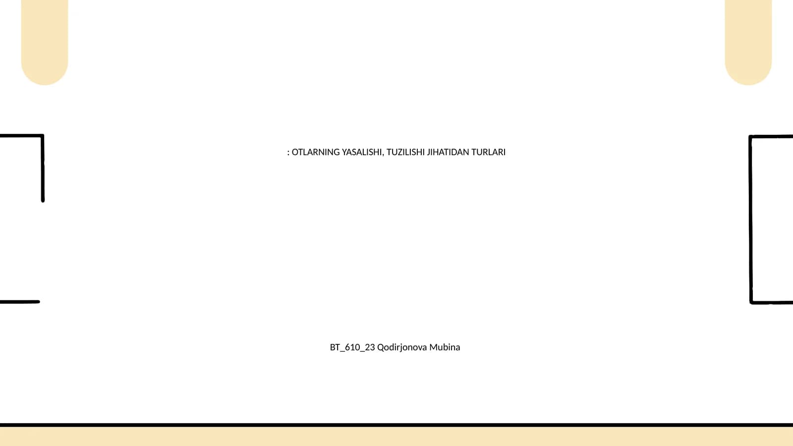 OTLARNING YASALISHI, TUZILISHI JIHATIDAN TURLARI