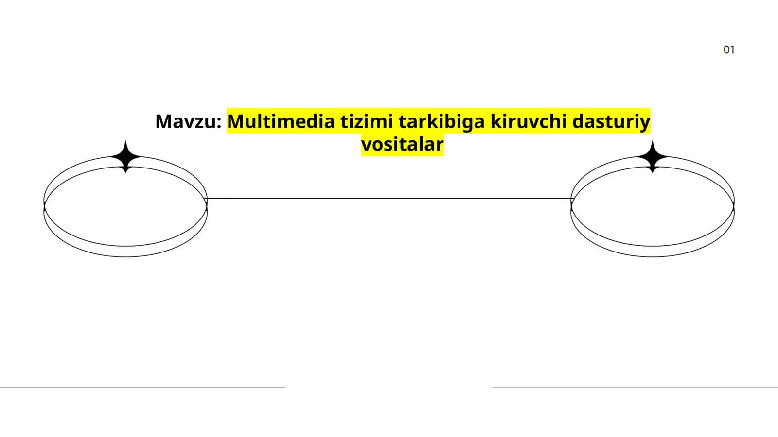 Multimedia tizimi tarkibiga kiruvchi dasturiy vositalar