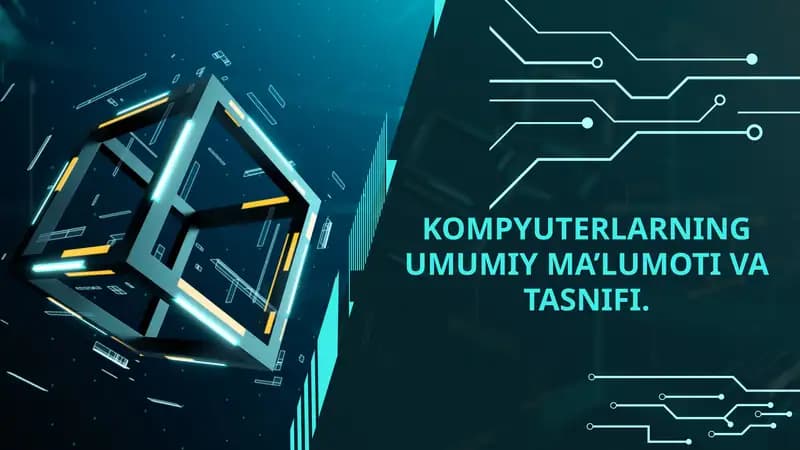 Kompyuter qurulmalari (Slayd)