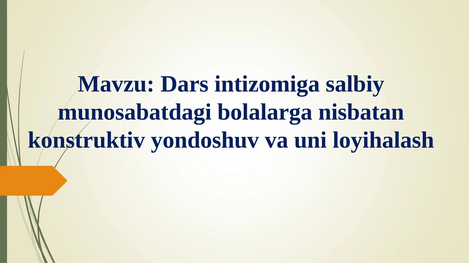 Yoshlar tarbiyasi