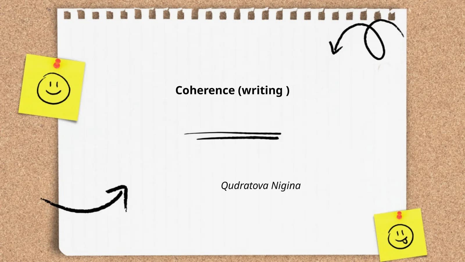 Coherence (writing)